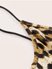 Leopard Print Bodycon Midi Dress