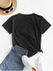 Sequined Figure Patch Tee