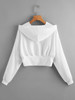 Drop Shoulder Drawstring Hoodie