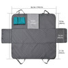Dog Car Seat Cover Mesh Waterproof Pet Carrier Car Rear Back Seat Mat