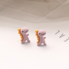 Cute Cartoon Dinosaur Stud Earrings Cute Cartoon Dinosaur Stud Earrings