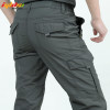 Quick Dry Casual Pants Summer Army Military Style Trousers Men's Tactical Cargo Pants