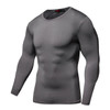 New Arrival Quick Dry Compression Shirt Long Sleeves T-shirt Plus Size Fitness Clothing