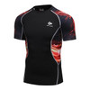 3D Printed T-shirts Men Compression Shirt Men's MMA T Shirt Short Sleeve Quick Dry