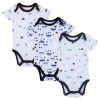 BABY BODYSUITS 3PCS 100%Cotton Infant Body Short Sleeve Clothing Similar Jumpsuit Printed Baby Boy Girl Bodysuits