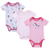 BABY BODYSUITS 3PCS 100%Cotton Infant Body Short Sleeve Clothing Similar Jumpsuit Printed Baby Boy Girl Bodysuits