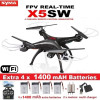 SYMA X5SW X5SW-1 FPV Drone X5C Upgrade WiFi Camera Real Time Video RC Quadcopter 2.4G 6-Axis Quadrocopter With 5 Battery