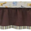 Bedtime Originals by Lambs & Ivy - Jungle Buddies 3-Piece Crib Bedding Set, Brown