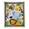 Bedtime Originals by Lambs & Ivy - Jungle Buddies 3-Piece Crib Bedding Set, Brown