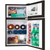Haier 3.2 cu ft 2-Door Refrigerator, Black