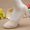 Free Shipping 20pcs=10 pairs/lot  Bamboo Fiber cotton Anti-Slip female ankle socks Summer invisible boat socks women anti slip
