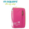 M Square Passport Cover Travel Wallet Document Passport Holder Organizer Cover on The Passport Women Business Card Holder ID