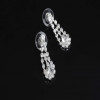 Earrings Factory Price Wedding Bridal Bridesmaid Jewelry Sets 14F2AF047 Celebrity Inspired Crystal Tennis Statement Necklace Set