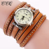 CCQ Vintage Rivet Leather Bracelet Watches Fashion Women Quartz Watches Ladies Quartz Watch Reloj Mujer Relogio Feminino 1158 CCQ Vintage Rivet Leather Bracelet Watches Fashion Women Quartz Watches Ladies Quartz Watch Reloj Mujer Relogio Feminino 1158