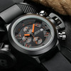 Military Watch Waterproof 30 Meters Silicone Band Quartz Watch Men's Fashion Sports Watches