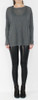 Nanavatee Linen Long Sleeve T-Shirt | Charcoal