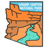 Grand Canyon National Park Sticker