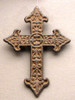 Solid Cast Iron Fleur De Lis Cross Bulk
