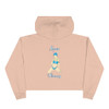 Snow Bunny Crop Hoodie