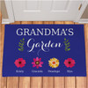 Personalized Grandma's Garden Doormat