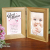 Personalized Godparent Picture Frame - Count My Blessings