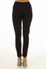 Women’s Black Smocked-Waist Pants