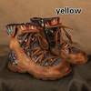 Retro Bohemian Style Ankle Zip Short Boots Booties Casual Shoes