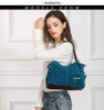soft corduroy vintage tote bag