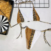 Halter leopard Sexy swimsuit bathing suit  Micro bikini set