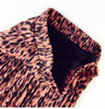 Leopard Print Pleated Midi Skirts