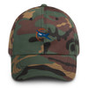 Aviator Baseball Cap, Blue Airplane