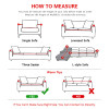 Sofa Cover Stretch 1PC Solid Color Elastic Corner Couch Cover