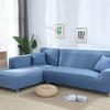 Sofa Cover Stretch 1PC Solid Color Elastic Corner Couch Cover