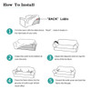 Corner Sofa Covers for living room Elastic Spandex Slipcovers