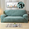 Plush Sofa Stretch Solid Color Thick Slipcover Sofa Covers
