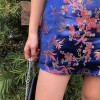 Sexy Embroidery Floral Strapless Dress