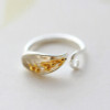 Fresh Morning Glory Flower Ring
