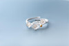 The cherry Blossom Branch Adjustable Ring The cherry Blossom Branch Adjustable Ring