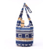 Cotton Fabric Large Capacity Crossbody Bag