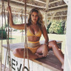 Halter Retro Mesh Hollow Out String Bikini