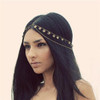 Trendy Hair Decoration Indian Boho Head Chain Pearl Headpiece