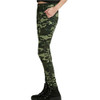 Camouflage Cropped Pencil Pants