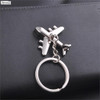 Metal Airplane Key Chain