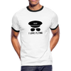 Men's Ringer T-Shirt, Captain Loves Flying
