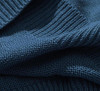 Fashion Round Neck Plaid Patchwork Knitted Casual Male Sweater