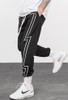 FW Stripe Screen Print Elastic Waist Men's Track Sweatpants