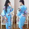 Sexy Silk Satin Kimono Women Robe
