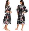 Sexy Silk Satin Kimono Women Robe
