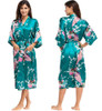 Sexy Silk Satin Kimono Women Robe