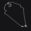 Tiny Dainty Heart Personalized Initial Necklace
